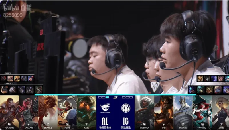 皇冠体育APP-IG 1-1 AL:军旗落地链刃索敌,IG团战阵容强势扳回一城